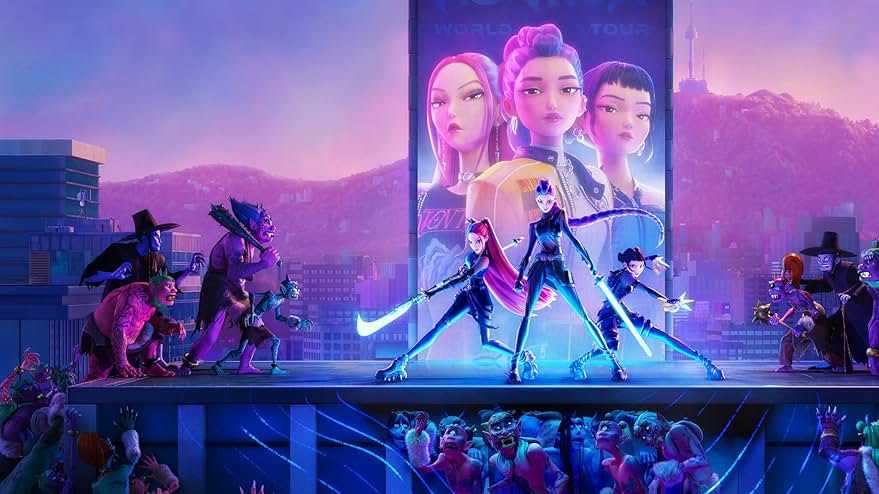 Hidden battle during a K-pop concert